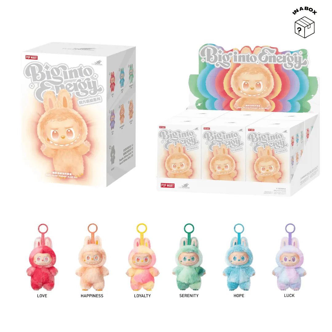 Pop Mart Labubu The Monsters Big into Energy Series Vinyl Plush Pop Mart Labubu The Monsters Big into Energy Series Vinyl Plush
