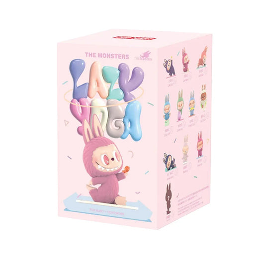 Pop Mart Labubu The Monsters Lazy Yoga Series Figures Single Blind Box