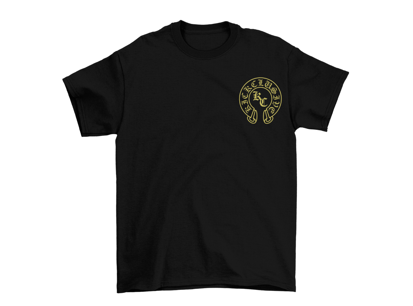 KC Khrome Horseshoe T-Shirt (BLK/GOLD)