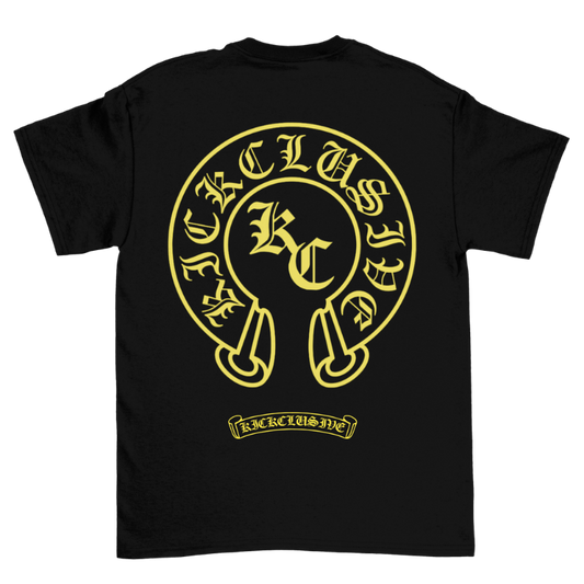 KC Khrome Horseshoe T-Shirt (BLK/YELO)