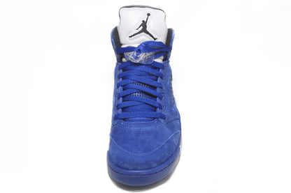 Air Jordan 5 Retro Blue Suede- Blue Suede 5- Jordan 5 Blue Suede- Retro 5-Blue Suede 5s -Jordan 5 for sell- Jordan 5 for Sale- AJ5-  Blue Suede Fives-Blue Suede Jordan 5- Blue Suede Jordans