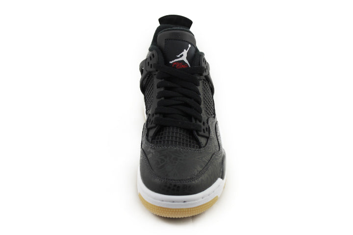 Air Jordan 4 Retro GS “Laser Black Gum”