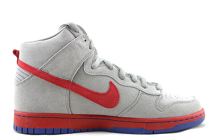 Nike SB Dunk High Medium Grey Varsity Red Old Royal