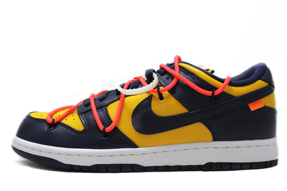 OFF-WHITE x Dunk Low Off-White "University Gold Midnight Navy"