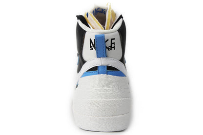 Sacai x Nike Blazer High "White Black Legend Blue"