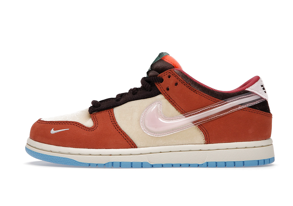 Nike Dunk Low Social Status Free Lunch Chocolate Milk â Kickclusive